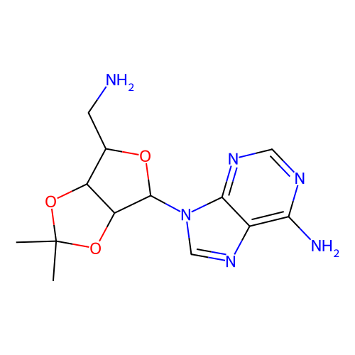 5'-<em>氨基</em>-5'-脱氧-<em>2</em>',3'-O-<em>异</em><em>丙</em>叉腺苷，21950-36-7，98%