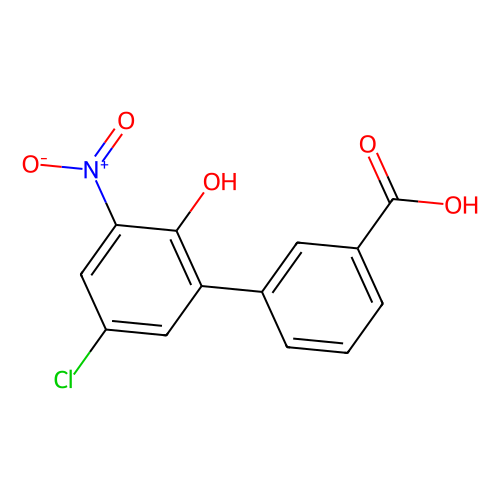 5'-氯-2'-羟基-<em>3</em>'-硝基-[1,1'-联苯]-<em>3</em>-羧酸，376592-<em>58</em>-4，98%