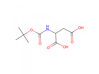 N-(叔丁氧羰基)-L-天冬氨酸，13726-67-5，>97.0%(HPLC)