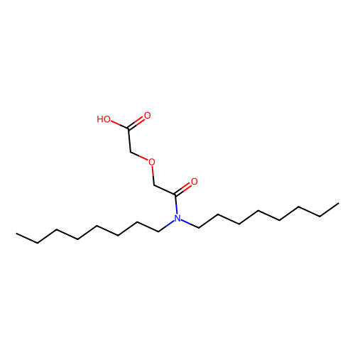 <em>N</em>,<em>N</em>-<em>二</em>正辛基-3-氧杂戊<em>二</em><em>酸</em>单酰胺，135447-09-5，>98.0%