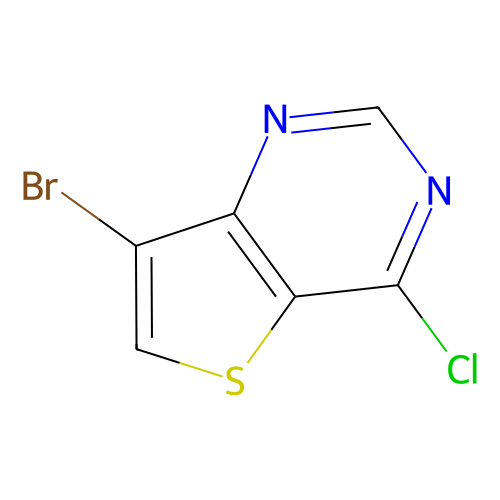 7-溴-<em>4</em>-氯噻吩并[<em>3,2-d</em>]嘧啶，31169-27-4，97%
