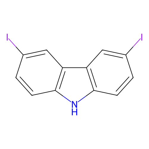 3,6-二碘<em>咔唑</em>，57103-02-3，>98.0%(HPLC)