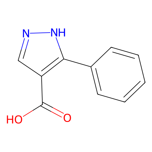 5-<em>苯基</em>-<em>1</em>H-<em>吡唑</em>-4-羧酸，5504-65-4，97%