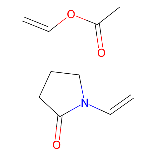 <em>乙烯</em>基吡咯烷酮-乙酸<em>乙烯</em>酯共聚物，25086-89-<em>9</em>，average <em>Mw</em> ~50,<em>000</em>(GPC vs. poly(ethylene oxide)), (共聚物Copolymer,4:6),粉末