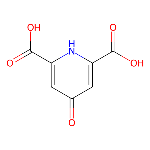 4-<em>羟基</em>-<em>2</em>,6-<em>吡啶</em>二甲酸，499-<em>51</em>-4，98%