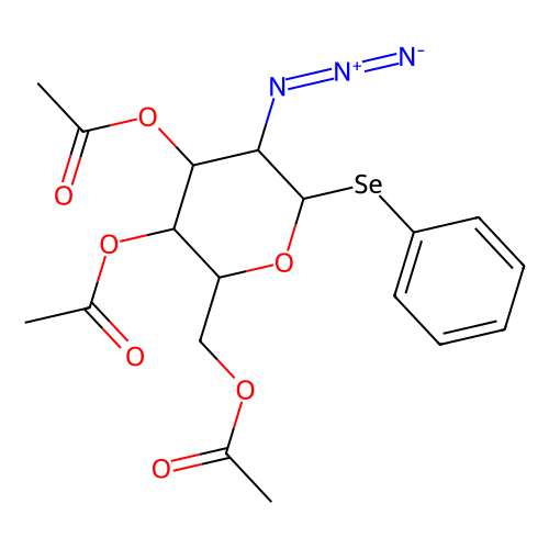 <em>苯基</em>硒基-<em>2</em>-叠氮基-3,<em>4</em>,6-<em>三</em>-O-乙酰基-α-D-<em>吡</em><em>喃</em>半乳糖苷，150809-76-0，≥98%
