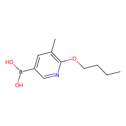 6-<em>丁</em>氧基-5-甲基吡啶-3-硼酸（含有数量不等的<em>酸酐</em>），1256355-20-0，95% 