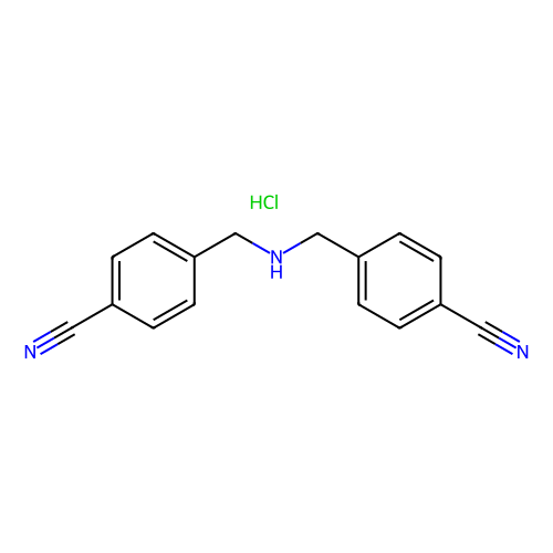 <em>双</em>(4-<em>氰</em>基苯甲基)<em>胺</em>盐酸盐，1802566-49-9，>98.0%(T)