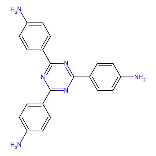 <em>4,4</em>',<em>4</em>''-(<em>1,3</em>,5-<em>三</em><em>嗪</em>-<em>2,4</em>,6-<em>三</em>基)<em>三</em>苯胺，14544-47-9，≥95%