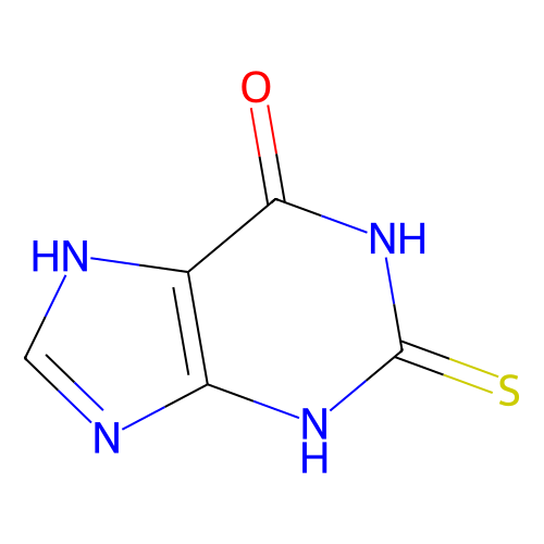 2-<em>硫</em>代黄<em>嘌呤</em>，2487-40-3，95%