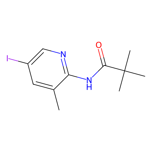 5-碘-3-<em>甲基</em>-<em>2</em>-(<em>2,2</em>,2-<em>三甲基</em>乙酰氨基)<em>吡啶</em>，677327-29-6，95%