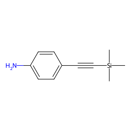4-[(<em>三甲基</em><em>硅</em>基)<em>乙炔</em>基]苯胺，75867-39-9，98%