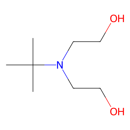 <em>N</em>-叔丁基<em>二</em><em>乙醇胺</em>，2160-93-2，97%