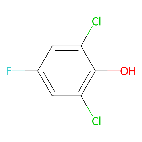 2,6-二氯-<em>4</em>-氟苯酚	，392-71-2，97%