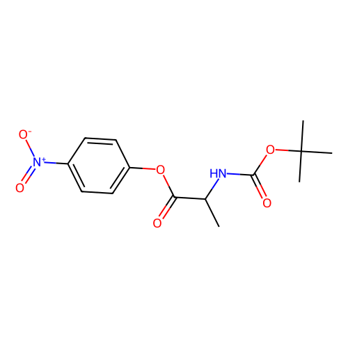 <em>N-Boc-L</em>-丙氨酸 <em>4</em>-<em>硝基</em>苯<em>酯</em>，2483-49-0，96.0% (HPLC)