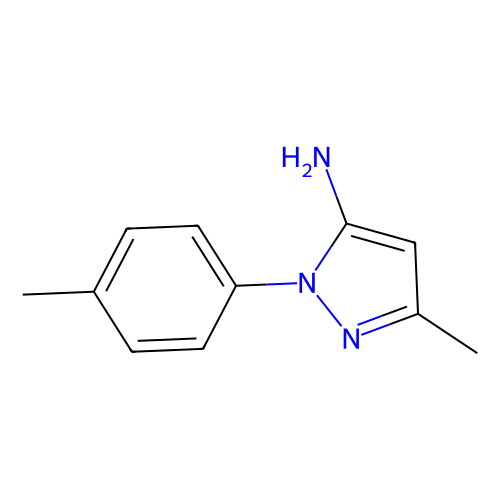 5-氨基-3-甲基-<em>1</em>-对甲<em>苯基</em><em>吡唑</em>，62535-60-8，>97.0%
