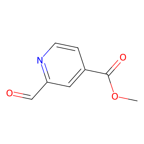 2-<em>甲</em>酰基吡啶-4-<em>羧酸</em><em>甲</em><em>酯</em>，125104-34-9，98%