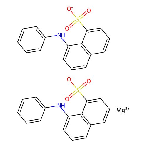 8-苯胺基-<em>1</em>-萘磺酸镁(II)盐<em>水合物</em>，18108-<em>68-4</em>，>99.0%(HPLC)