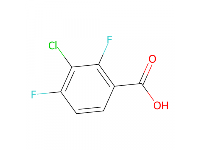 3-氯-2,4-二氟苯甲酸，154257-75-7，98%(GC)