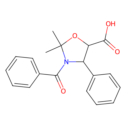 (<em>4S</em>,<em>5R</em>)-3-苄基-2,2-二甲基-4-苯基恶唑烷-5-羧酸，153652-70-1，95%