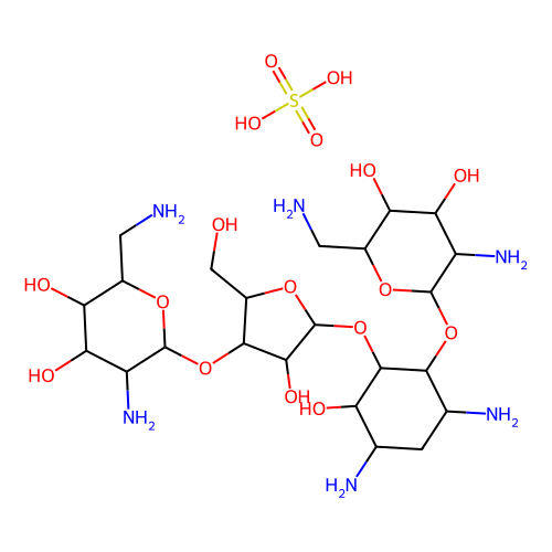 硫酸新霉素，<em>1405-10-3</em>，USP级,600 I.U./mg