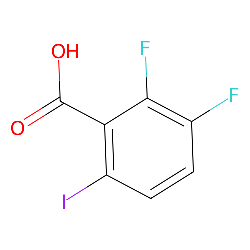2,3-二氟-6-<em>碘</em><em>苯甲酸</em>，333780-75-9，97%