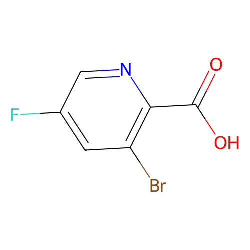 3-<em>溴</em>-<em>5</em>-氟吡啶-2-甲酸，1189513-<em>55</em>-0，97%