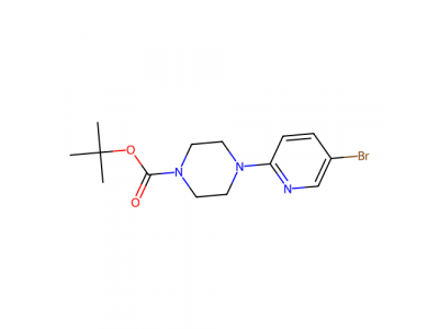 4-Boc-1-(5-溴-2-吡啶基)哌嗪，153747-97-8，97%
