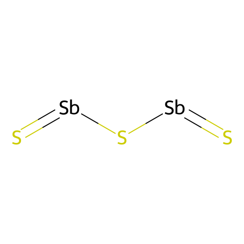 <em>硫化锑</em>，1345-04-6，99.99% metals basis