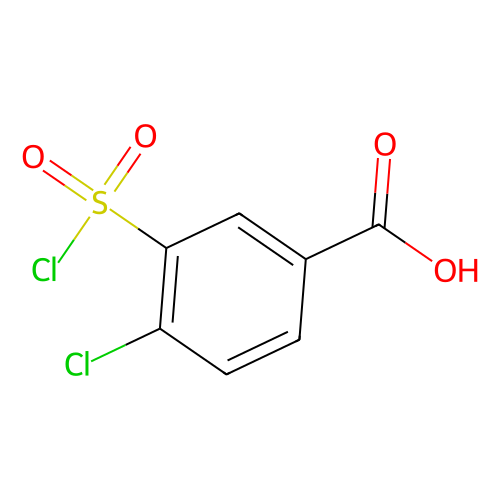 <em>4</em>-氯-3-(氯磺酰基)苯甲酸，<em>2494</em>-79-3，97%