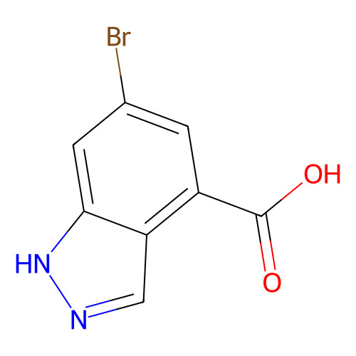 6-<em>溴</em>-<em>1</em>H-<em>吲</em><em>唑</em>-4-羧酸，885523-08-0，97%