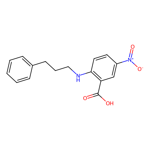 5-硝基-2-(3-苯丙胺)苯甲酸，107254-86-4，≥97