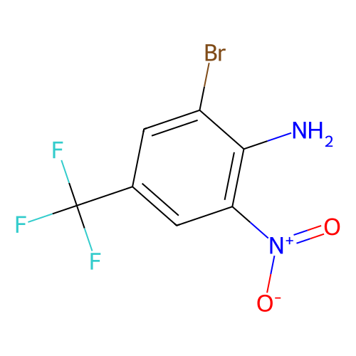 <em>2</em>-<em>溴</em>-<em>6</em>-硝基-<em>4</em>-(<em>三</em>氟<em>甲基</em>)<em>苯胺</em>，113170-71-1，98%