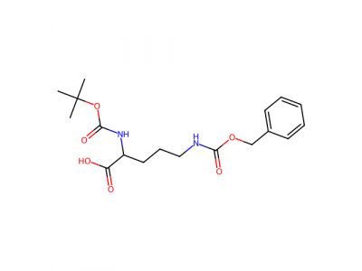 N-叔丁氧羰基-N'-苄氧羰基-D-鸟氨酸，16937-92-1，98%