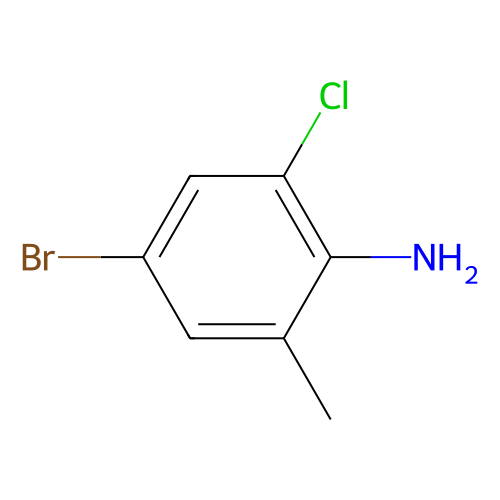 4-<em>溴</em>-<em>2</em>-氯-6-<em>甲基</em><em>苯胺</em>，30273-42-8，97%