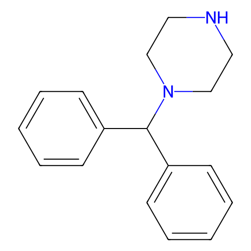 二苯甲基哌嗪，<em>841</em>-77-0，≥98.0%(GC)