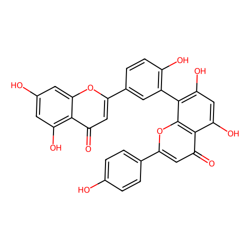 穗花杉双黄酮，<em>1617-53-4</em>，≥99.0%(HPLC)