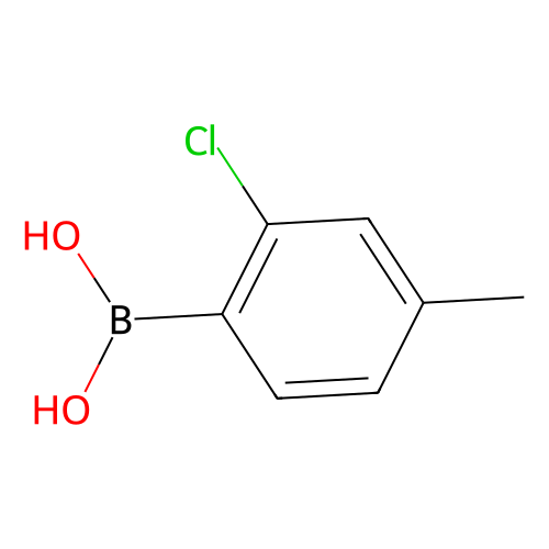 <em>2</em>-<em>氯</em>-4-甲基苯<em>硼酸</em>(含不同量的酸酐)，145349-62-8，≥97%