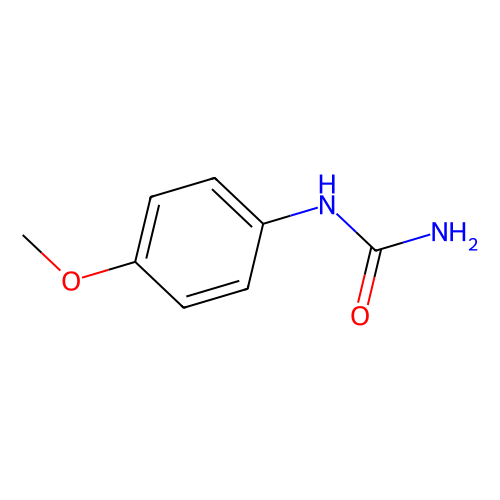 (4-甲氧基苯基)脲，1566-42-3，98