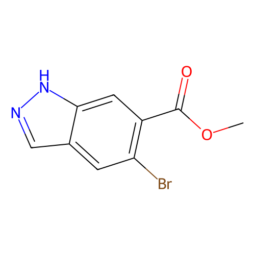 5-溴-1 H -<em>吲</em><em>唑</em>-<em>6</em>-羧酸甲酯，1000342-30-2，95%