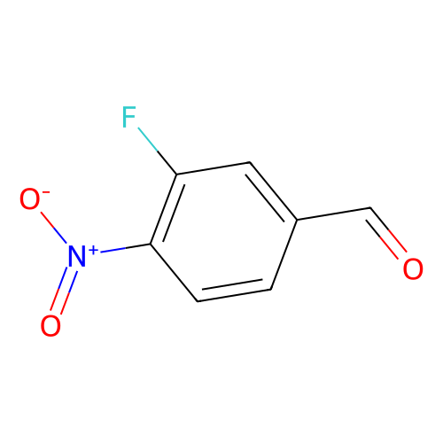 3-氟-4-<em>硝基苯</em><em>甲醛</em>，160538-51-<em>2</em>，>97.0%