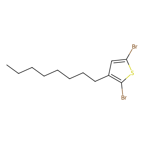 2,5-二溴-<em>3</em>-辛基噻吩，149703-84-4，96%