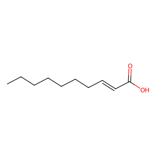 反-2-<em>癸烯</em>酸，334-49-6，95%