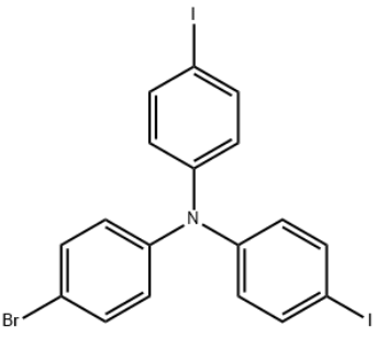 <em>4</em>-溴-<em>N</em>,<em>N</em>-双(<em>4</em>-碘<em>苯基</em>)苯胺，1266674-69-4，98%