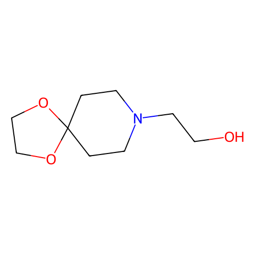 1-(2-羟乙基)-4-哌啶酮乙二醇缩酮，37443-73-5，97