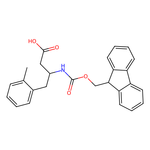 Fmoc-(S)-<em>3</em>-氨基-<em>4</em>-(2-甲基苯基)丁酸，270062-91-<em>4</em>，≥98.0%