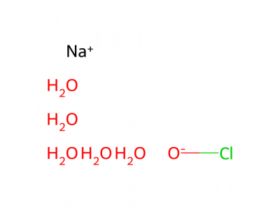 次氯酸钠五水合物，10022-70-5，≥39%