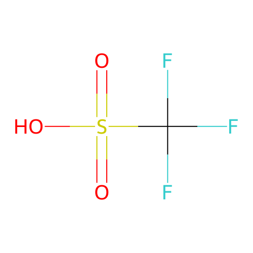 三<em>氟</em>甲烷磺酸，<em>1493</em>-13-6，98%