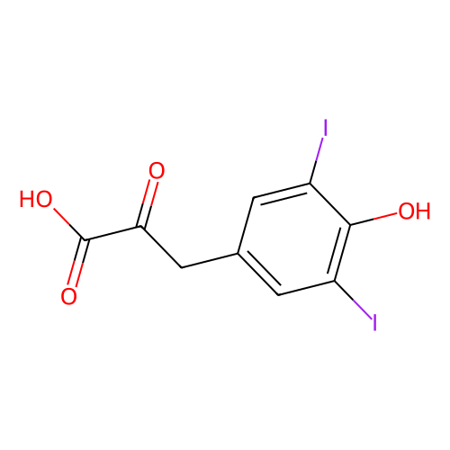 3,5-二碘-4-羟基苯基<em>丙酮酸</em>，780-00-7，95%