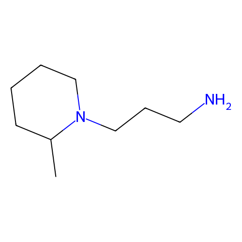 1-(<em>3</em>-氨丙基)-2-甲基哌啶，25560-00-3，98%